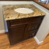 Espresso Bathroom Vanity - Image 4